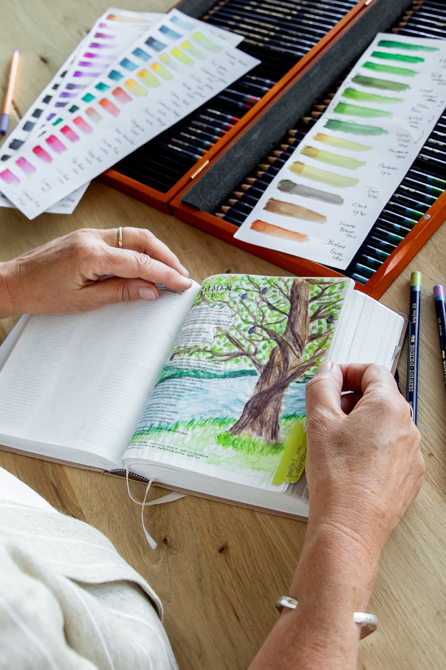 coach tijdens branding shoot