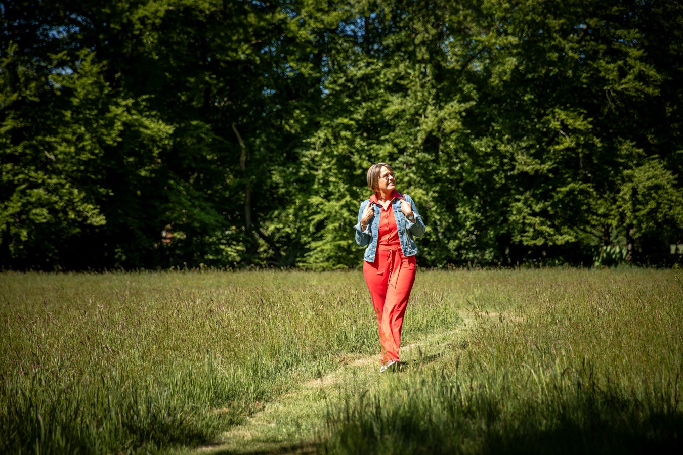 personal branding fotoshoot in de natuur